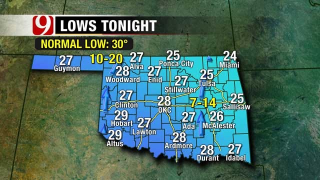 Temperatures Continue To Yo-Yo This Week In Oklahoma