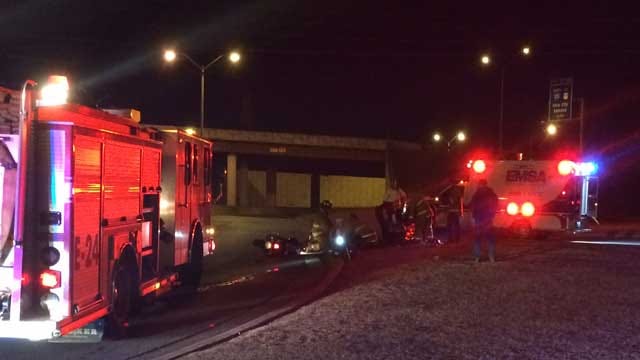 Motorcycle Accident In OKC, Two People Hospitalized