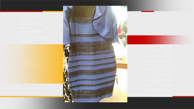 Dress blue black clearance white gold original