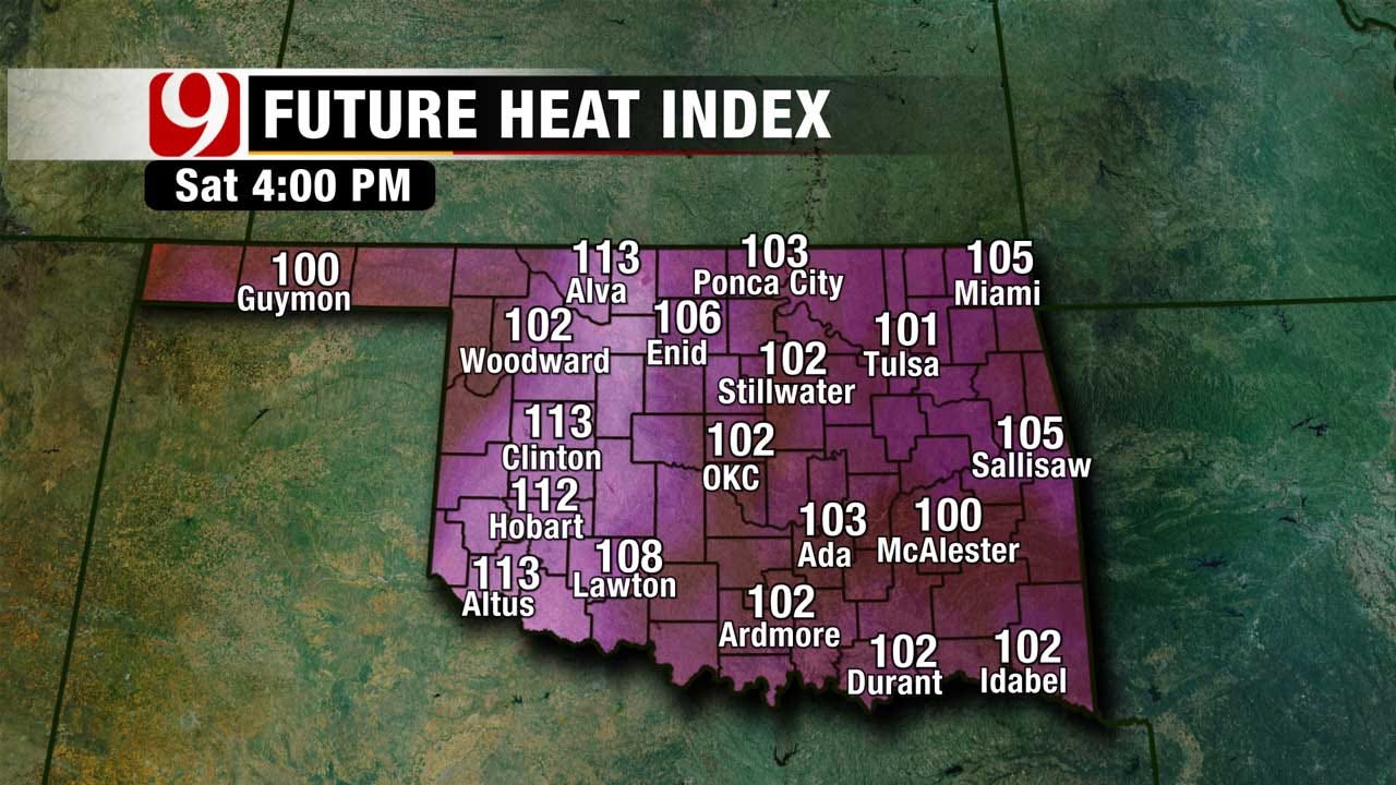 More Heat and Humidity On The Rise In Oklahoma