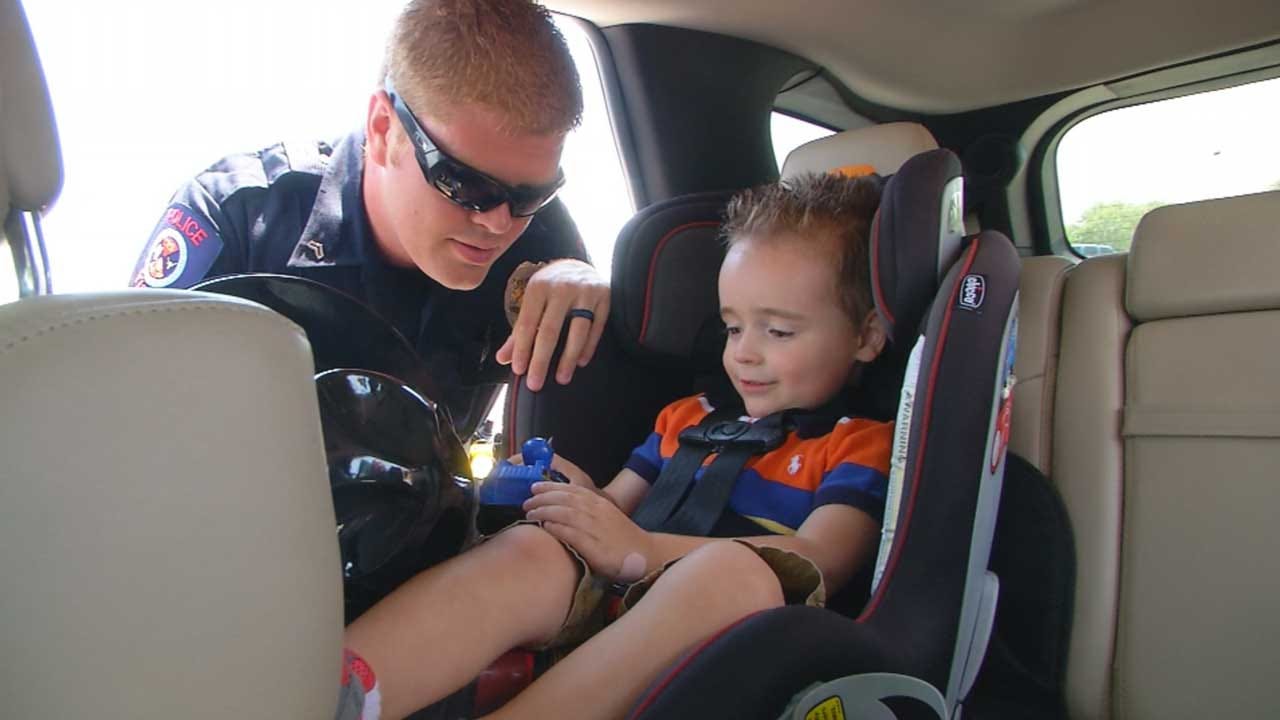 Yukon Police Officer Rescues Child Trapped Inside Car