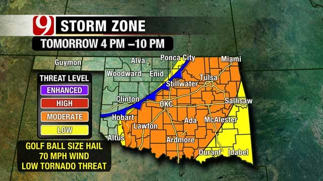 Oklahoma Bracing For First Severe Storm Of Spring Oklahoma Bracing For First Severe Storm Of Spring