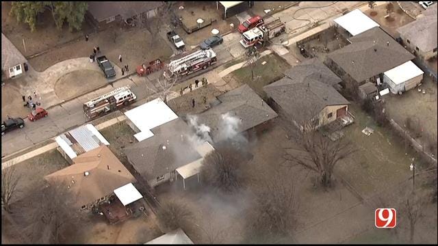 One Dead, One Injured In SW OKC House Fire