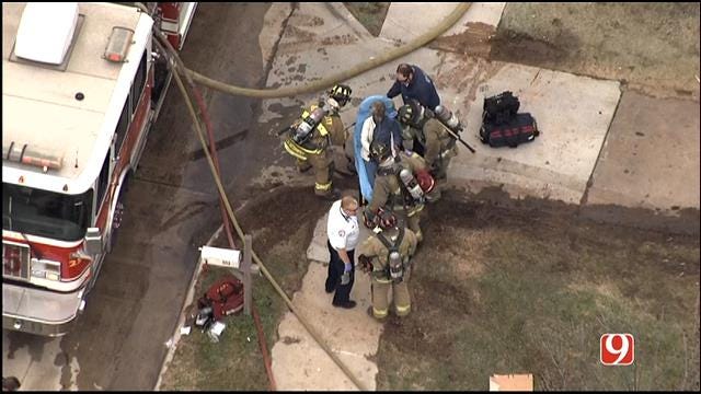 One Dead, One Injured In SW OKC House Fire