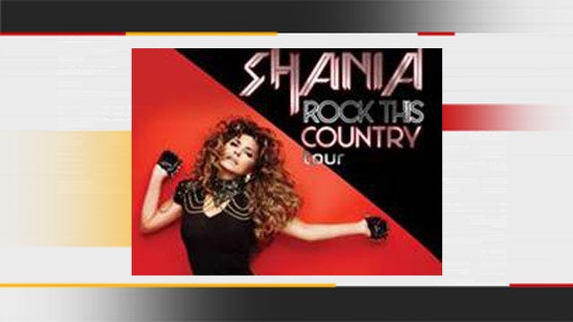 Shania Twain To Bring 'Rock This Country' Tour To OKC
