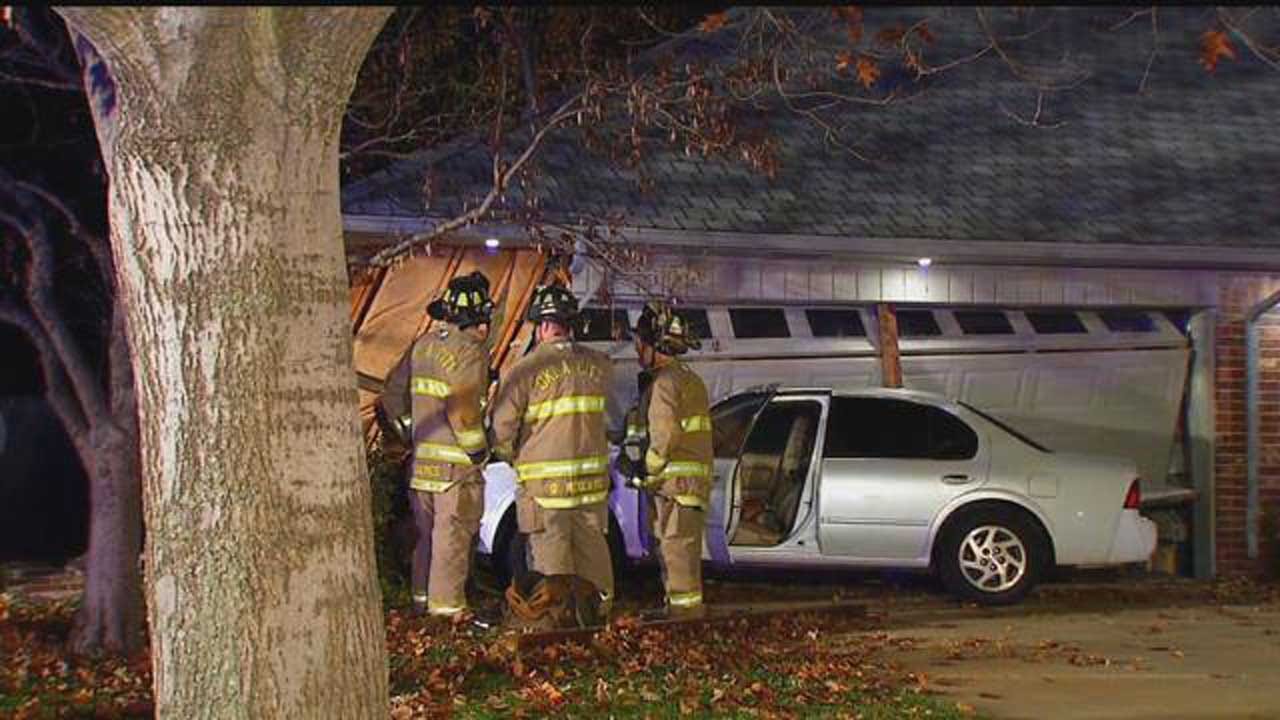 Car Crashes Into OKC Home