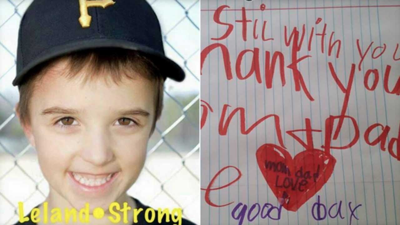 Parents Find Touching Note From Dead Son