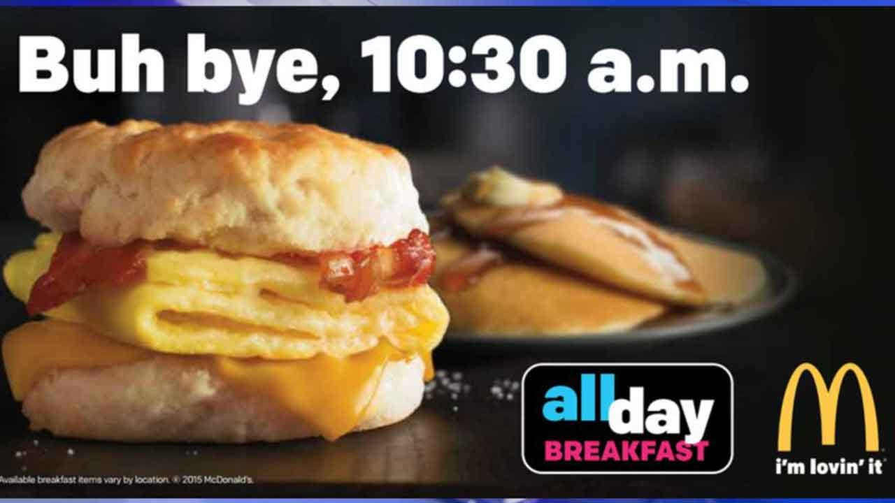 All-Day Breakfast Begins At McDonald’s