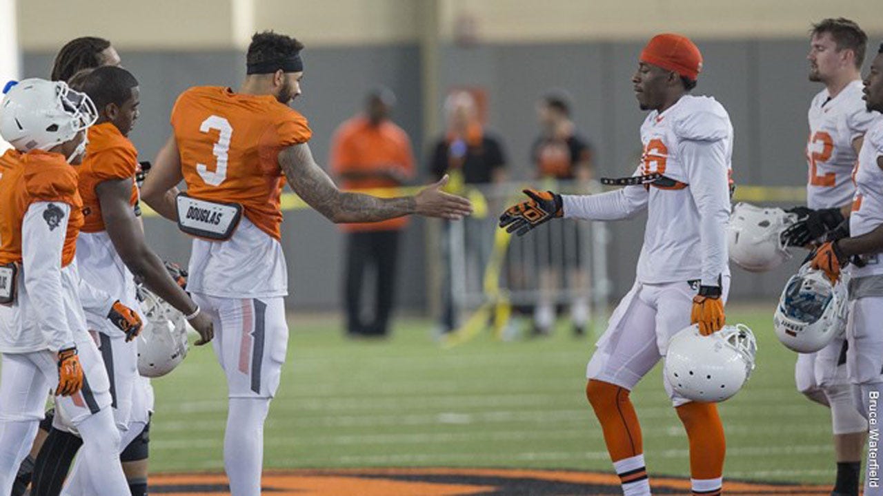 OSU Spring Game Black Beats Orange 237