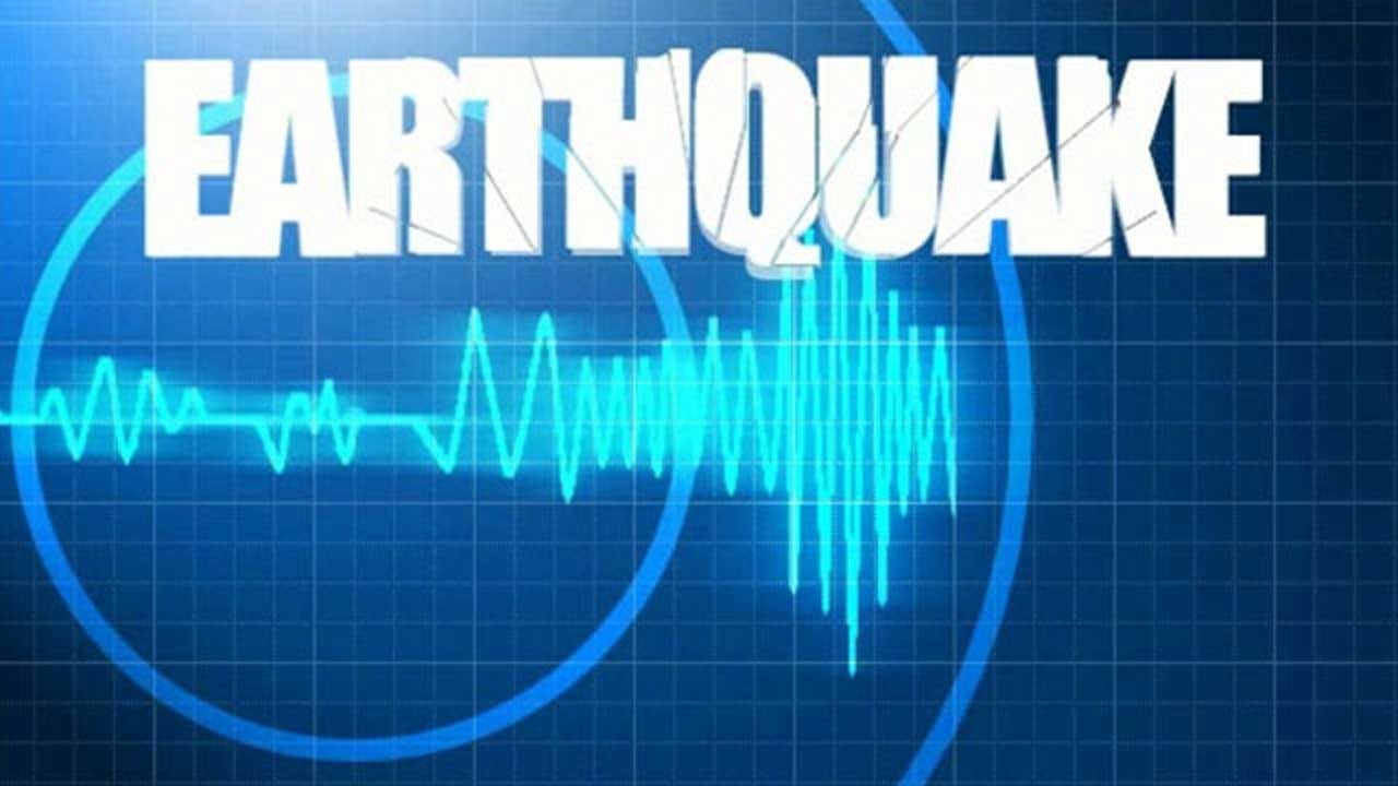 Earthquake Strikes Northwest Of Fairview