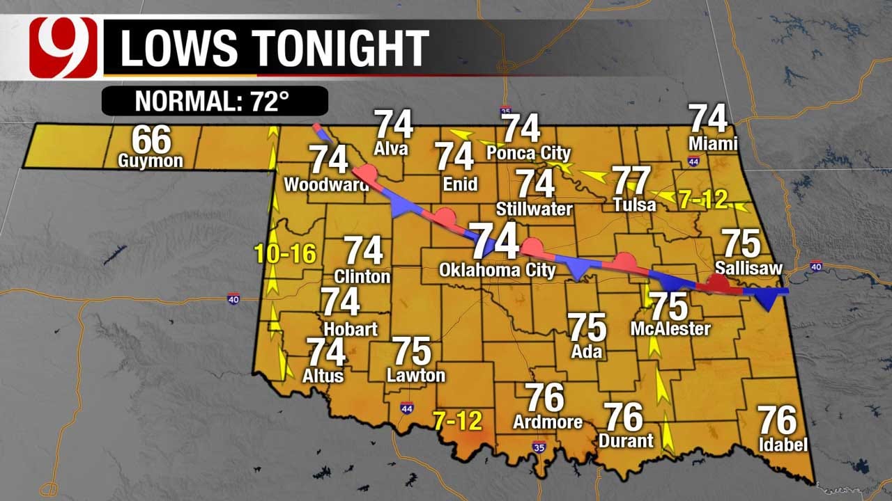 Slight Chance Of Rain In Monday Evening Forecast