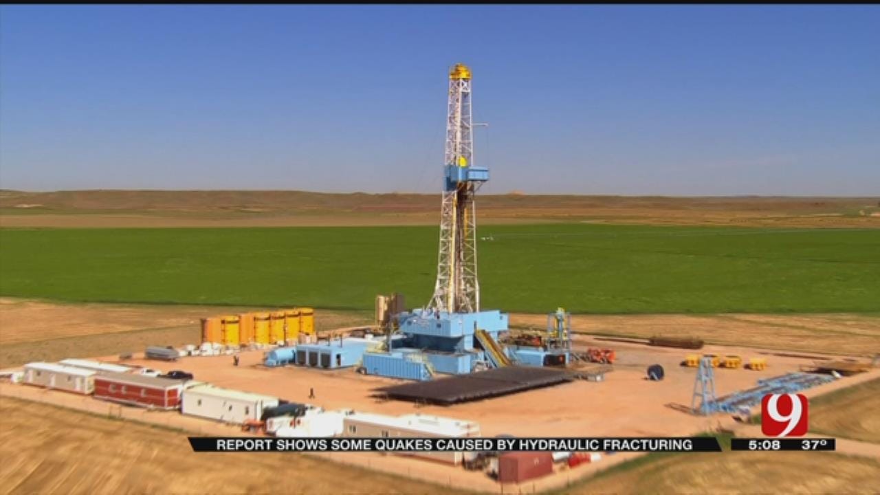 Earthquakes caused by fracking