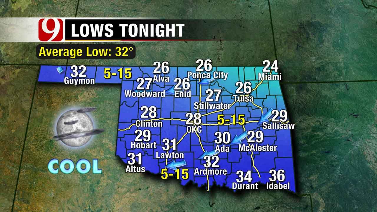 Cooler Weather, Rain Possible This Weekend In Oklahoma