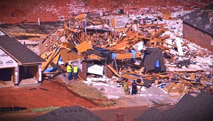 house explosion white lake