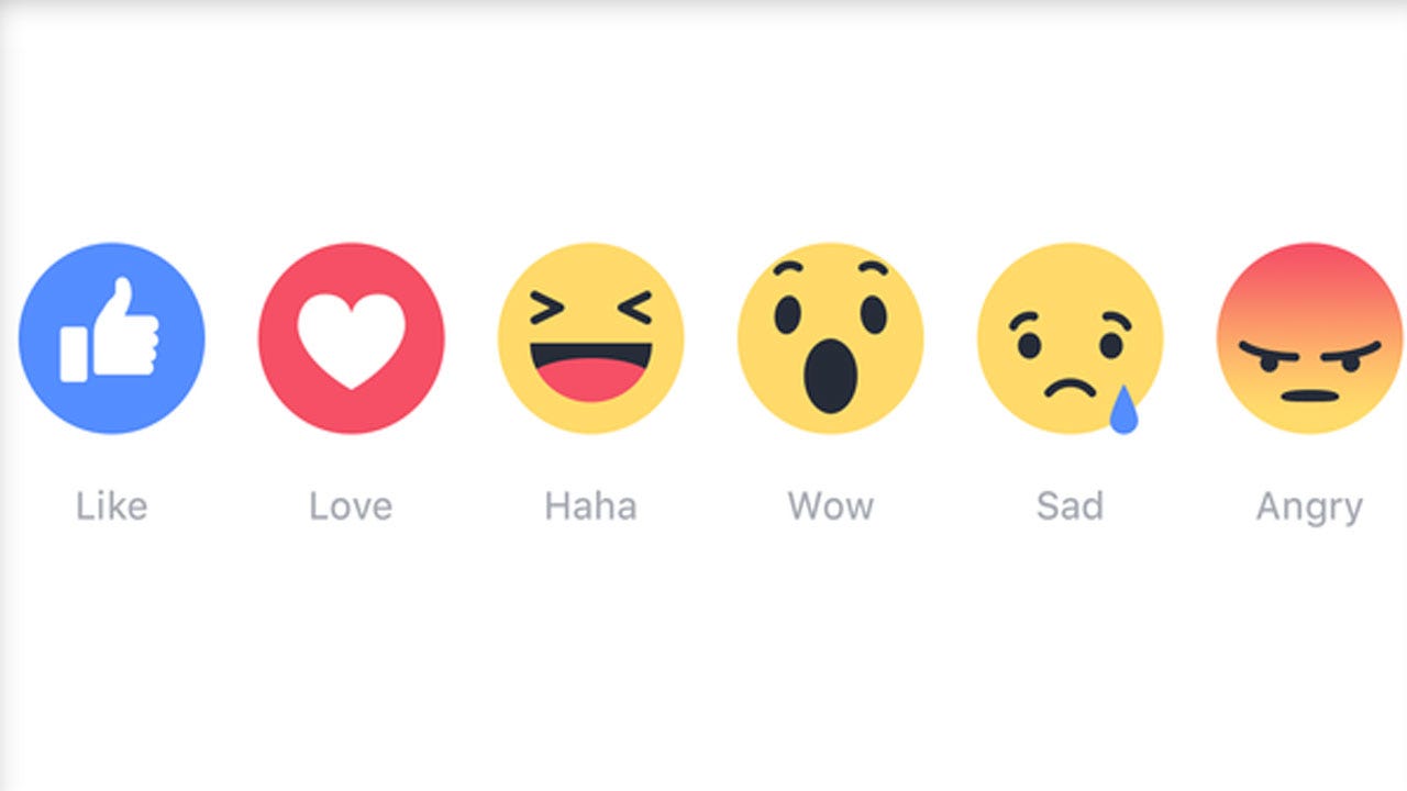 Beyond 'Like': Facebook Rolls Out 'Reactions' Feature