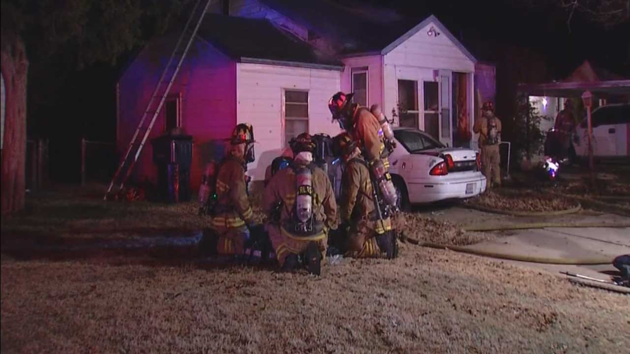 Three Escape Early Morning House Fire In NW OKC