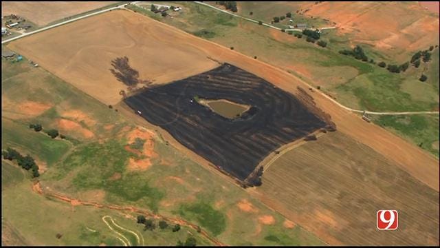 Firefighters Put Out Grass Fire Near Union City