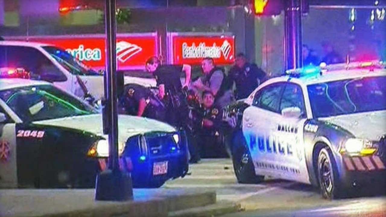 11 Officers Shot At Dallas Protest Against Police Shootings
