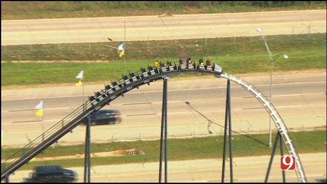 OKC Fire: People Stuck On Ride In Frontier City