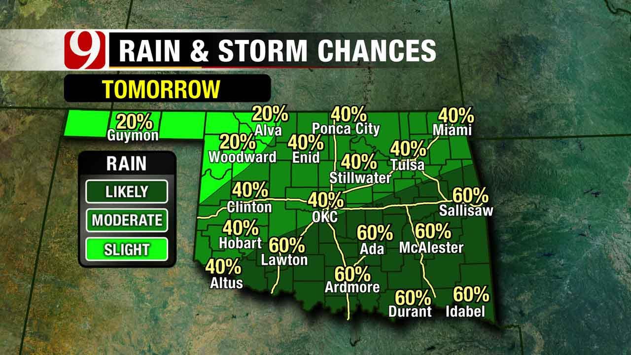 Cool, Potentially Freezing Weather, Headed To Oklahoma This Weekend
