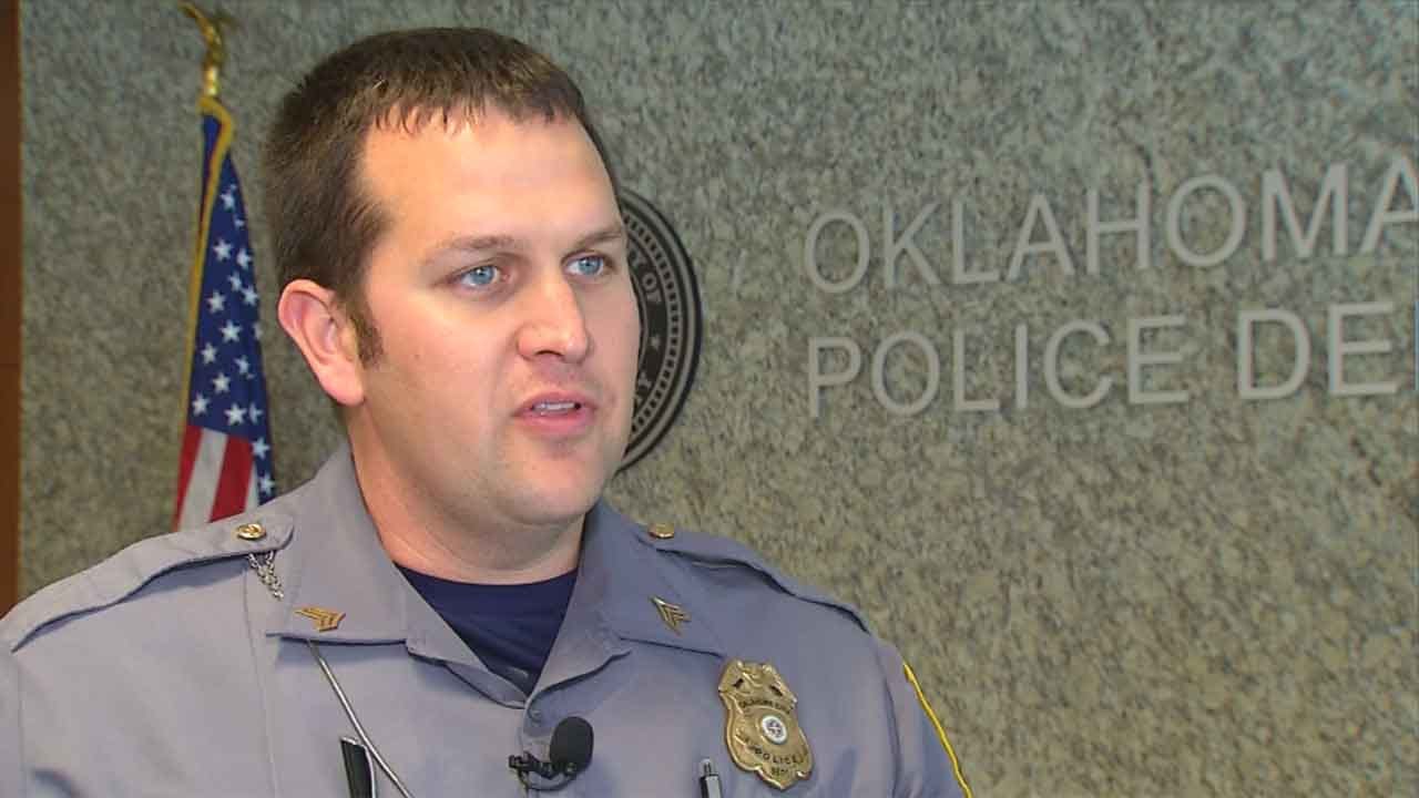 OKC Police Officer Honored For Saving Suicidal Man's Life