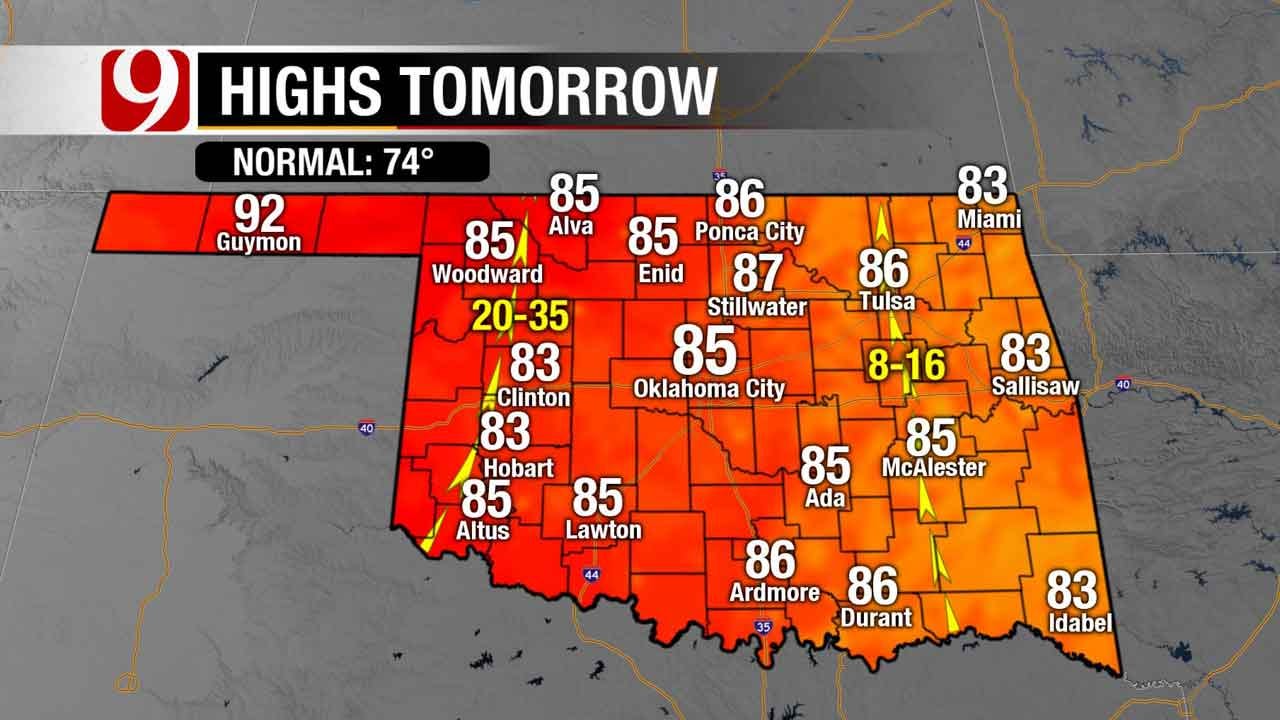 Warm Weekend Weather On Tap For Oklahoma