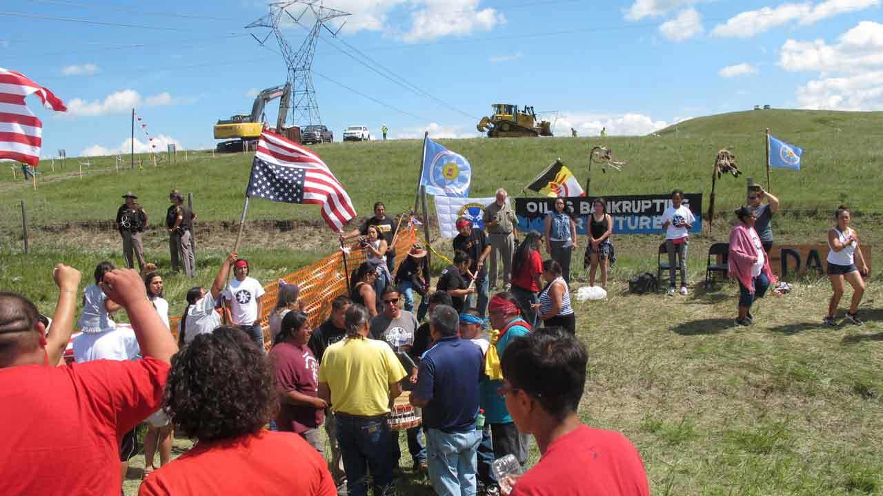 North Dakota Tribe's Request To Stop Work On Pipeline Denied