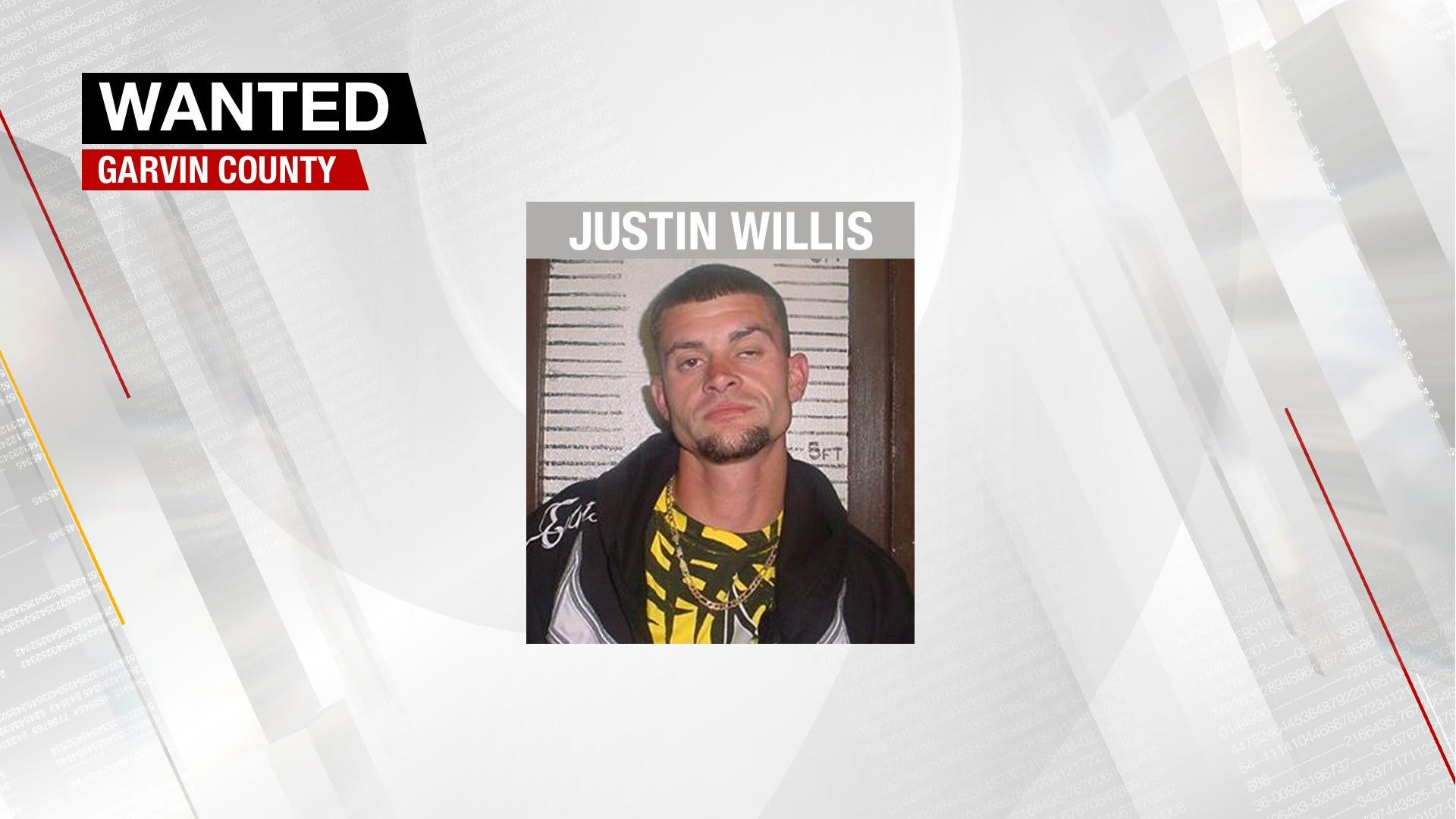 Garvin County Sheriff Seeks Man For Felonies