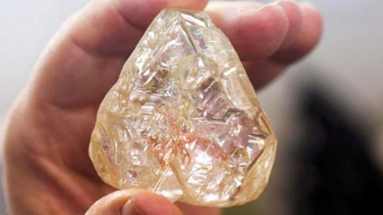 709 Carat Diamond Found By Pastor Sold To Benefit The Poor