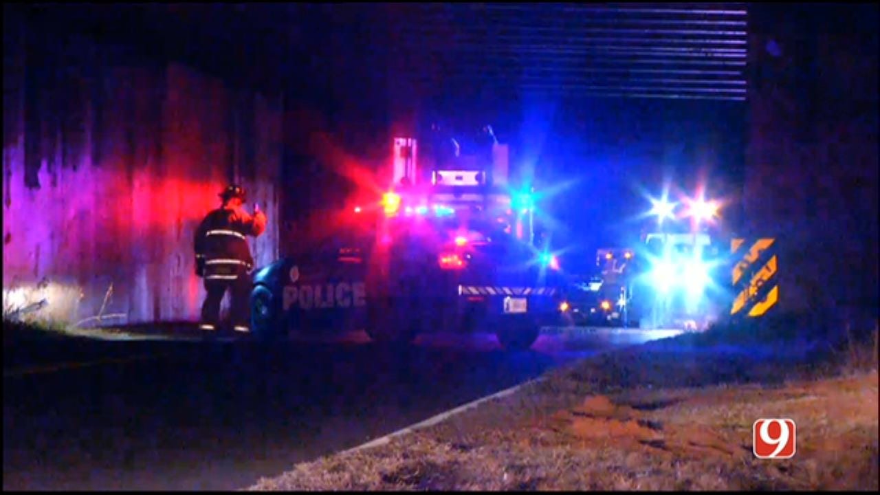 One Dead After Single-Vehicle Crash In NE OKC