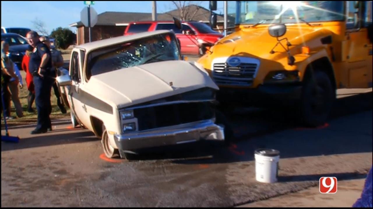 6 Students Sustain Minor Injuries In Piedmont School Bus Crash