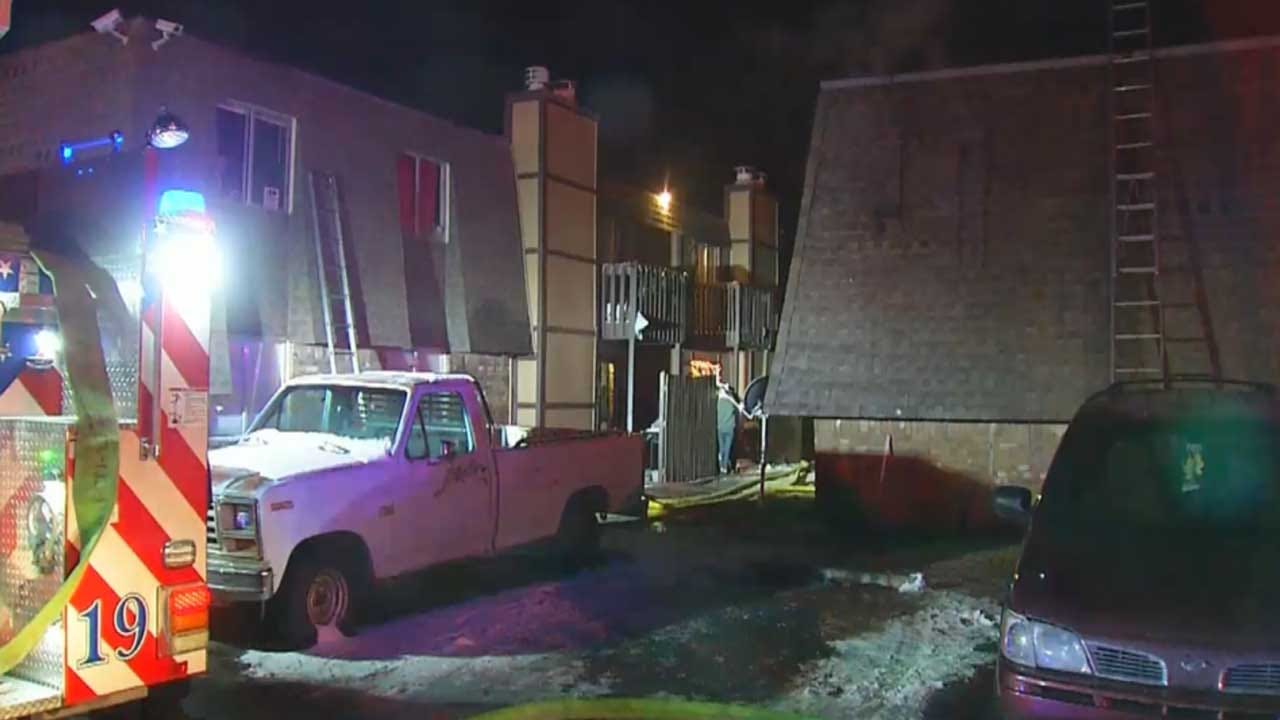Several People Without A Home After SW OKC Apartment Fire