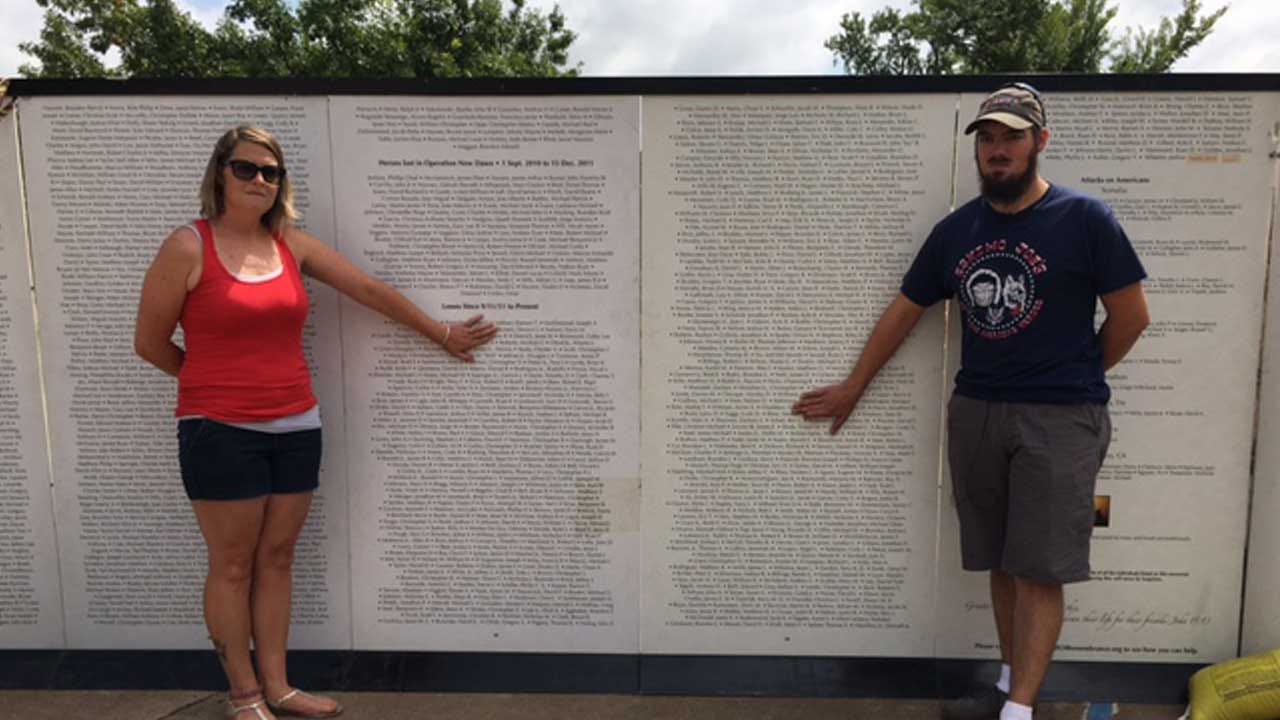 Wall Of Remembrance Pays Tribute To Fallen Heroes