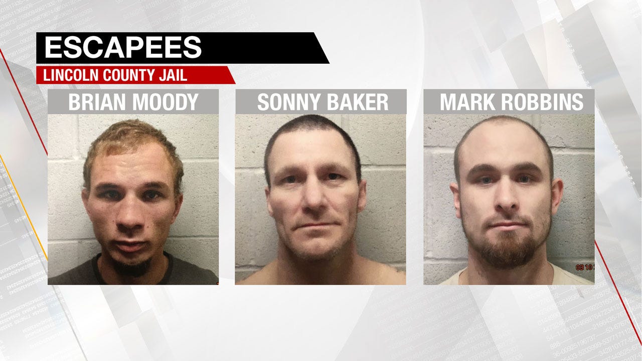3 Fugitives Sought After Escape From Lincoln County Jail