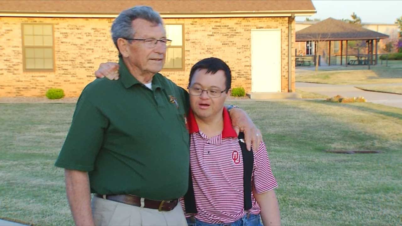 OU Band Performs At Special Needs Birthday Party