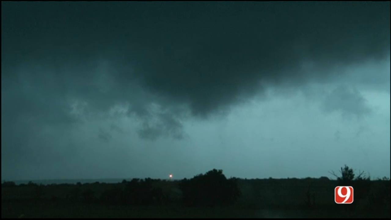 Tornado Forms East Of Springer, In Carter County