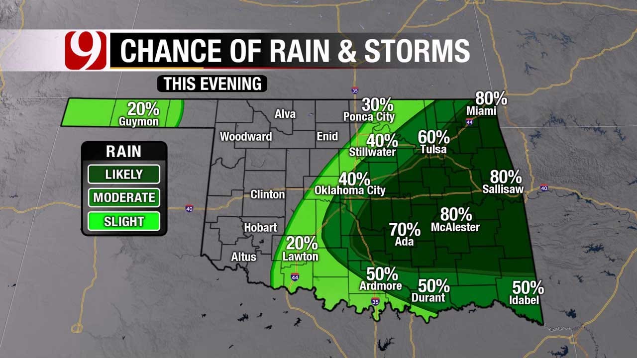Extreme Heat, Severe Weather Threat Saturday For OK