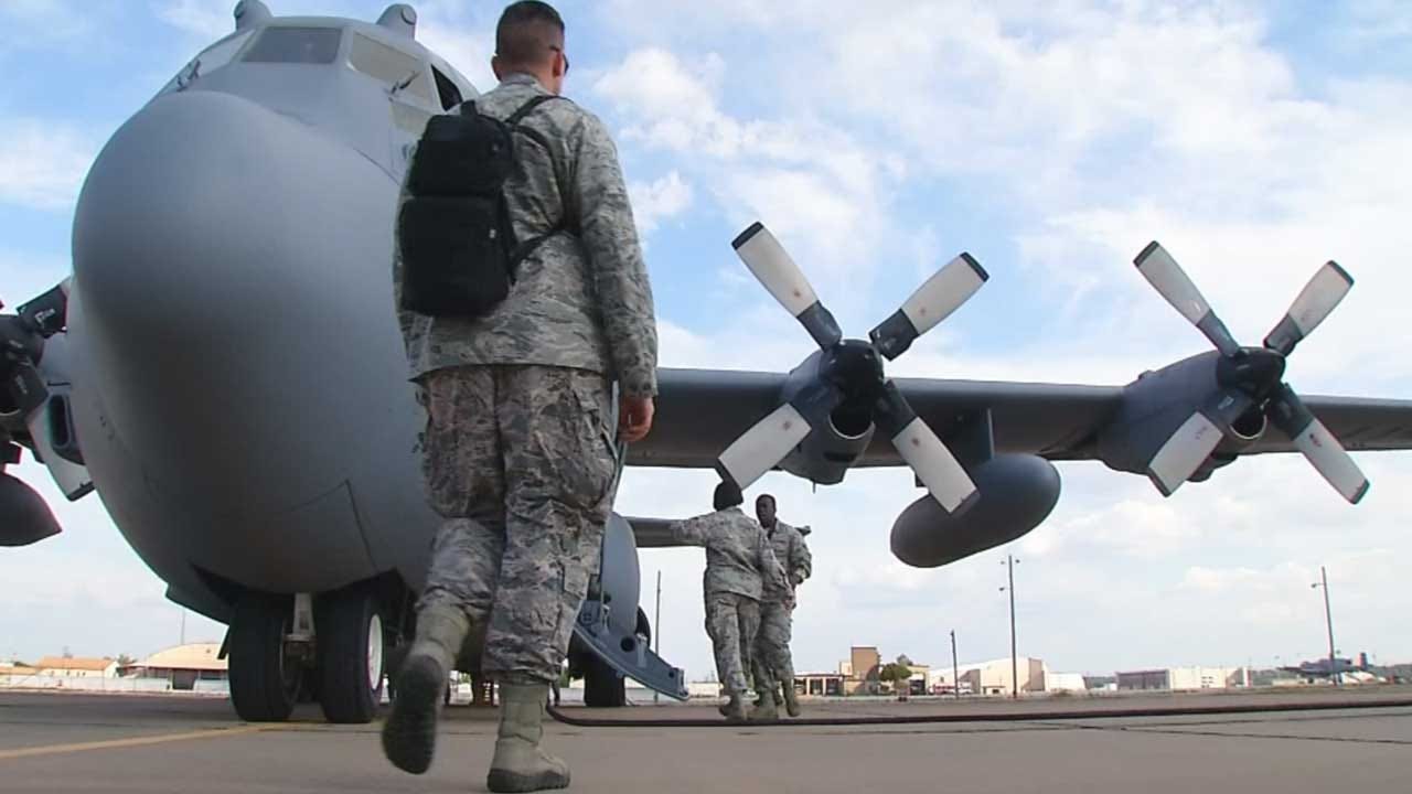 60 Oklahoma National Guard Members Deployed to Middle East