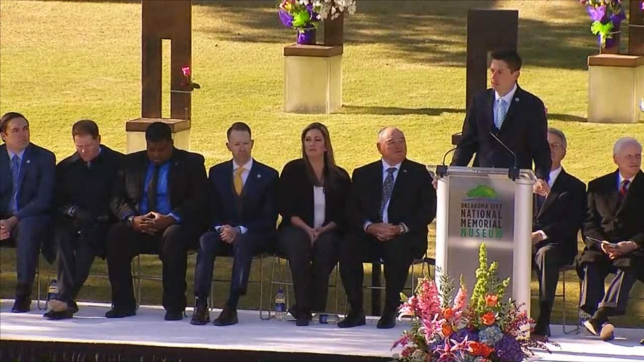 State Officials Remark On 23rd Anniversary Of Murrah Building Bombing