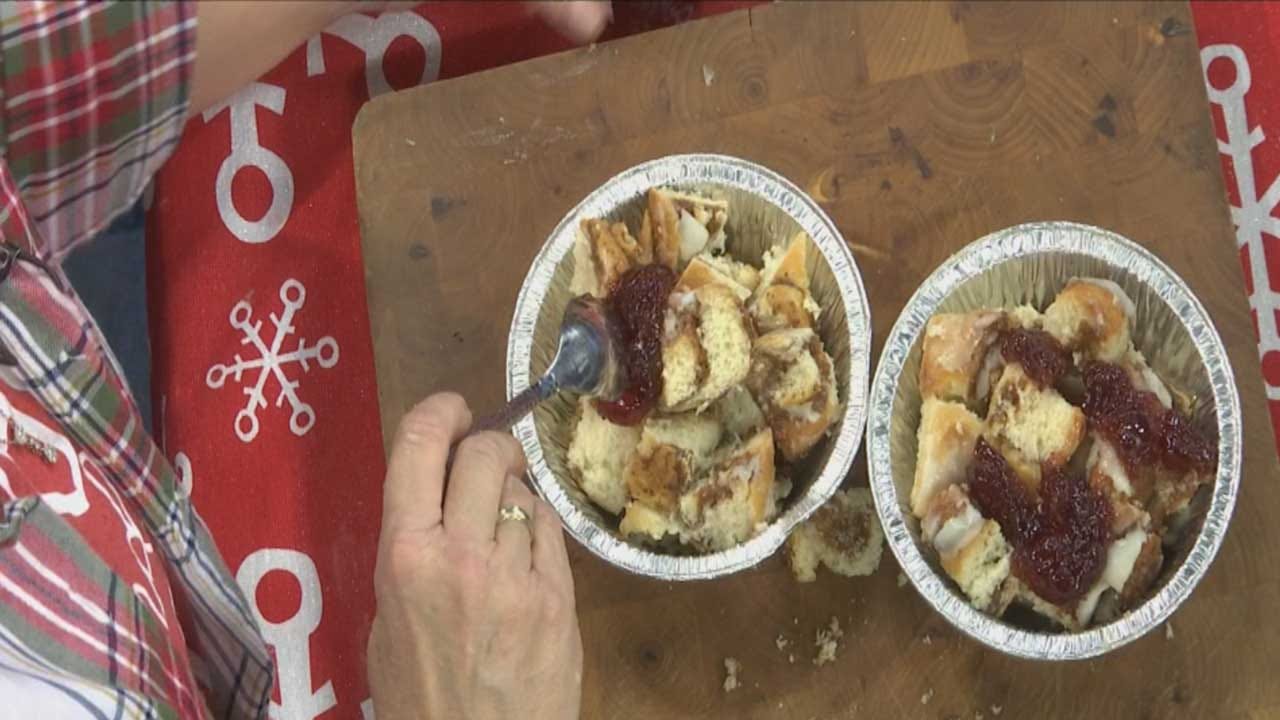 Cinnamon Roll Egg Bake