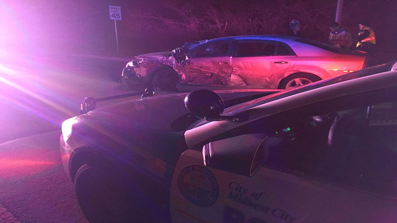 Man Arrested After Accident In Midwest City