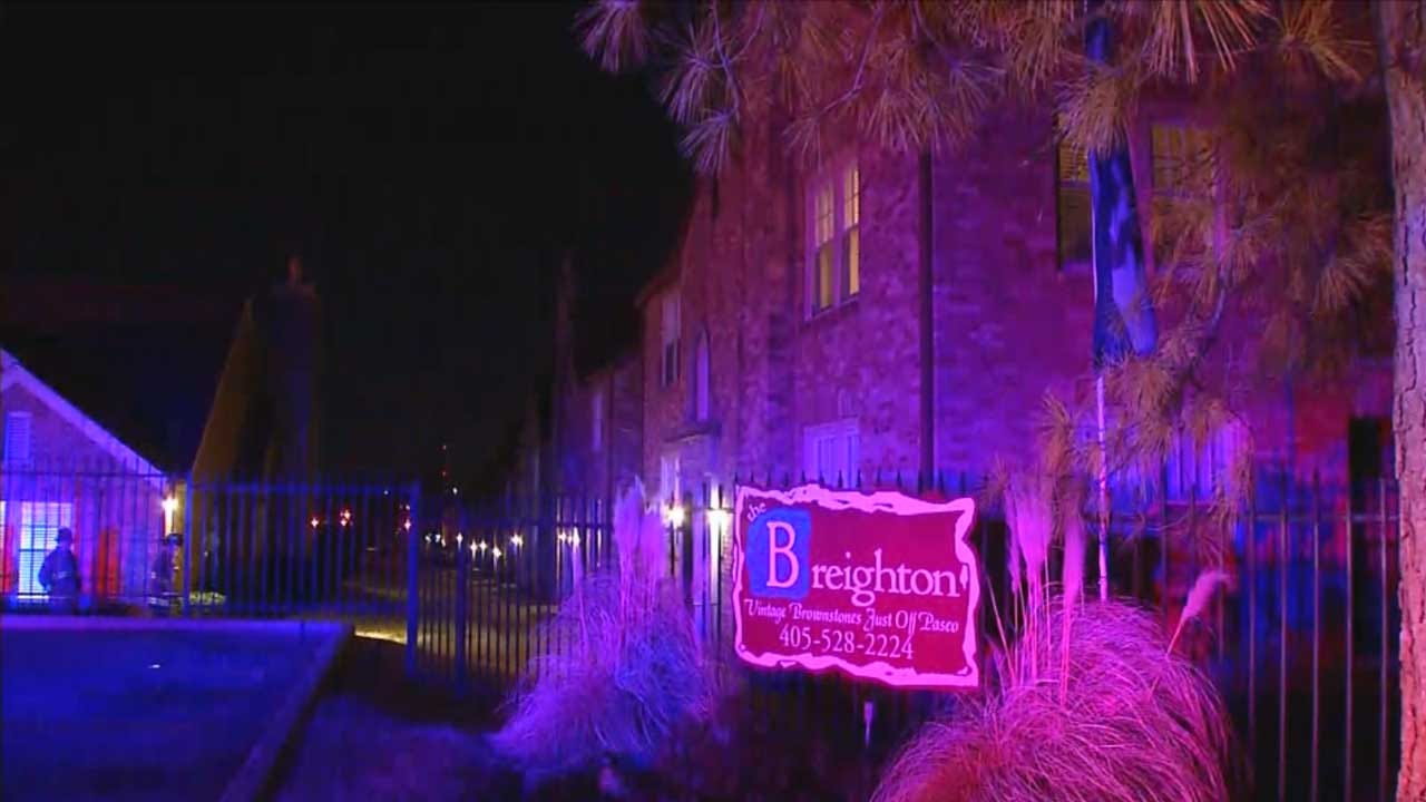 Crews Respond To Water Line Break At NW OKC Apartment Complex
