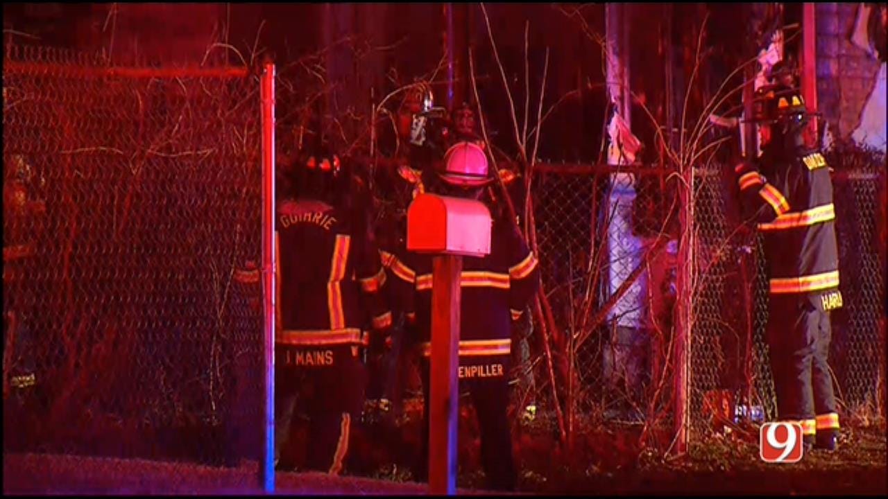 Multiple Crews Respond To Guthrie House Fire