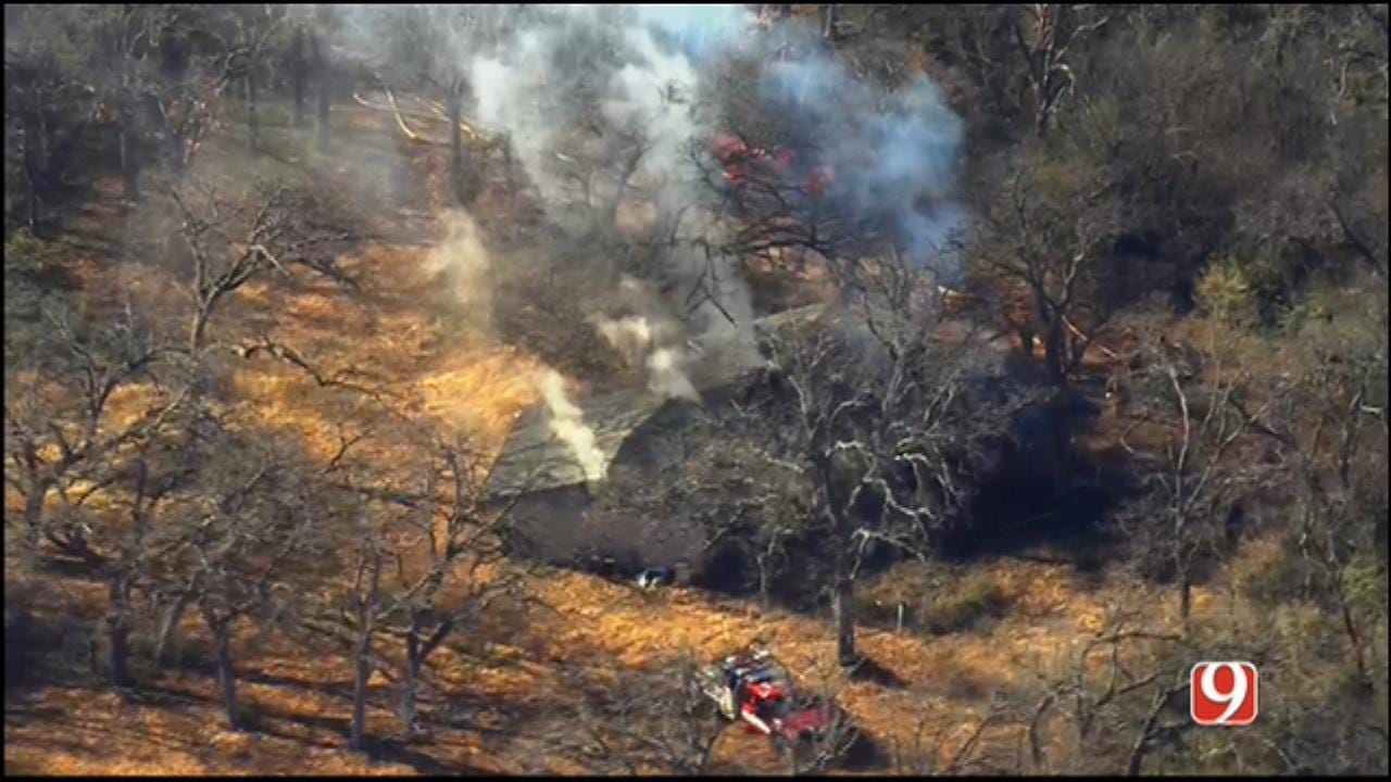 Crews Douse Fire At Home In NE OKC