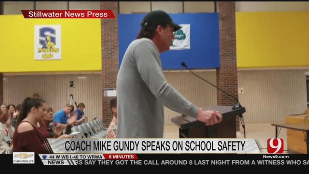 Gundy Questions School Safety At Stillwater School Board Meeting