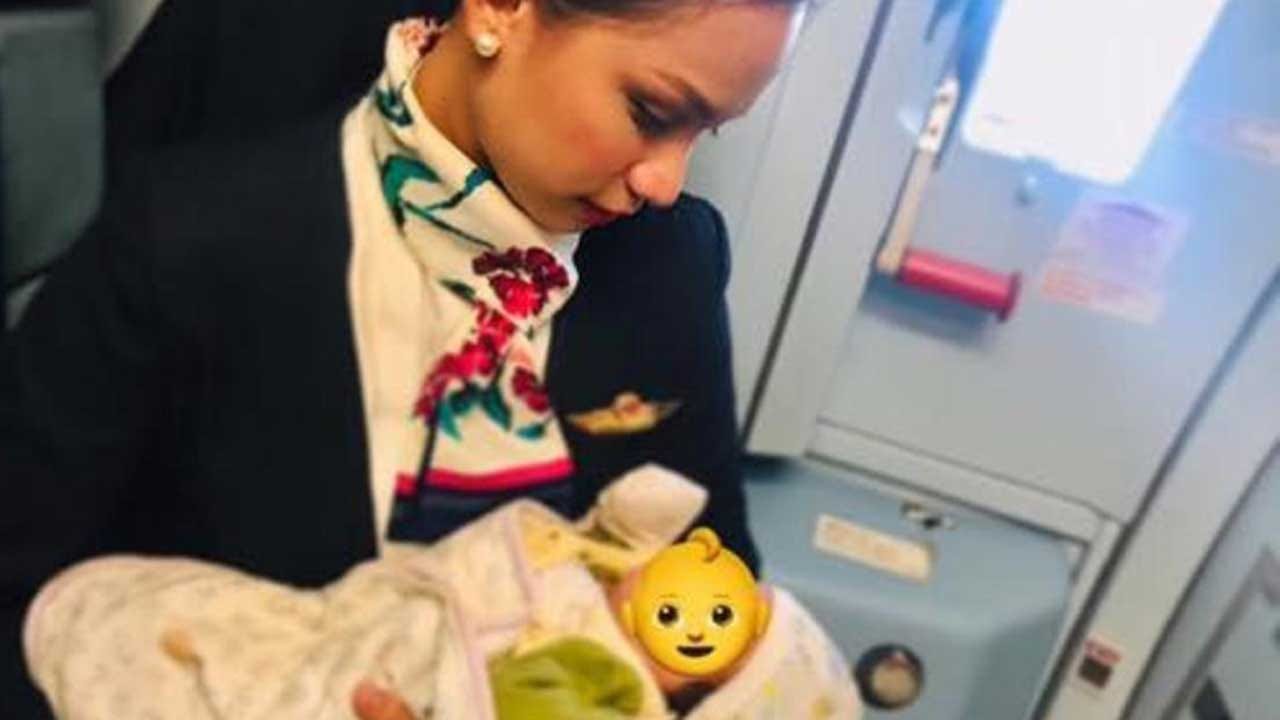 Flight Attendant Feeds Hungry Infant Mid-Flight After Mother Runs Out Of Formula