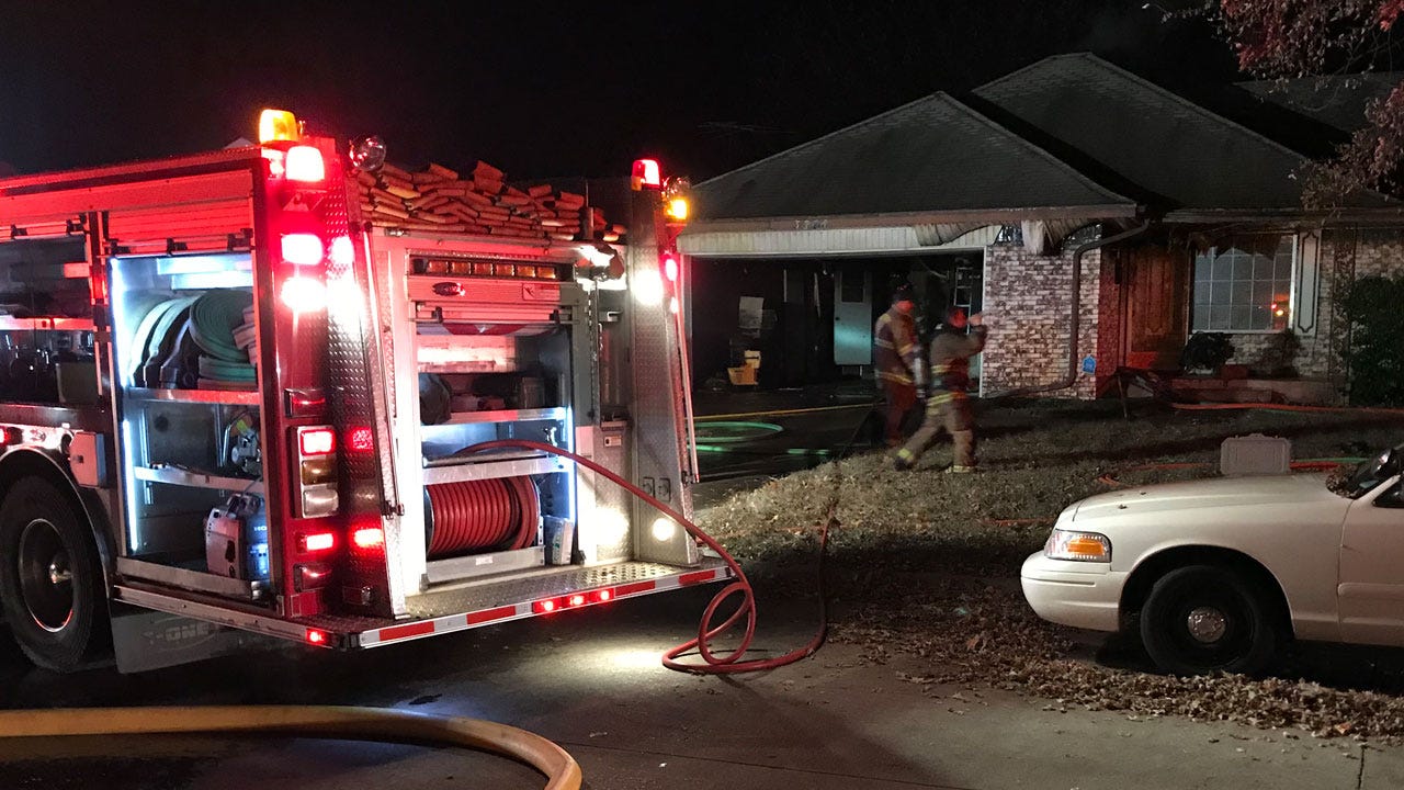 Crews Extinguish House Fire In Midwest City