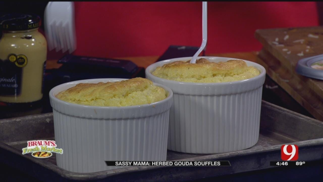 Herbed Gouda Souffles