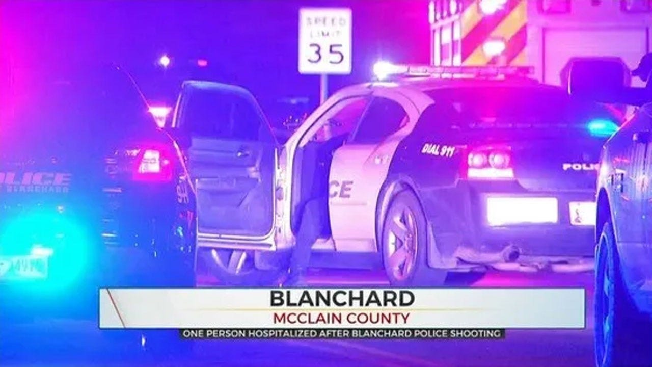 1 Injured After OfficerInvolved Shooting In Blanchard, OSBI Reports