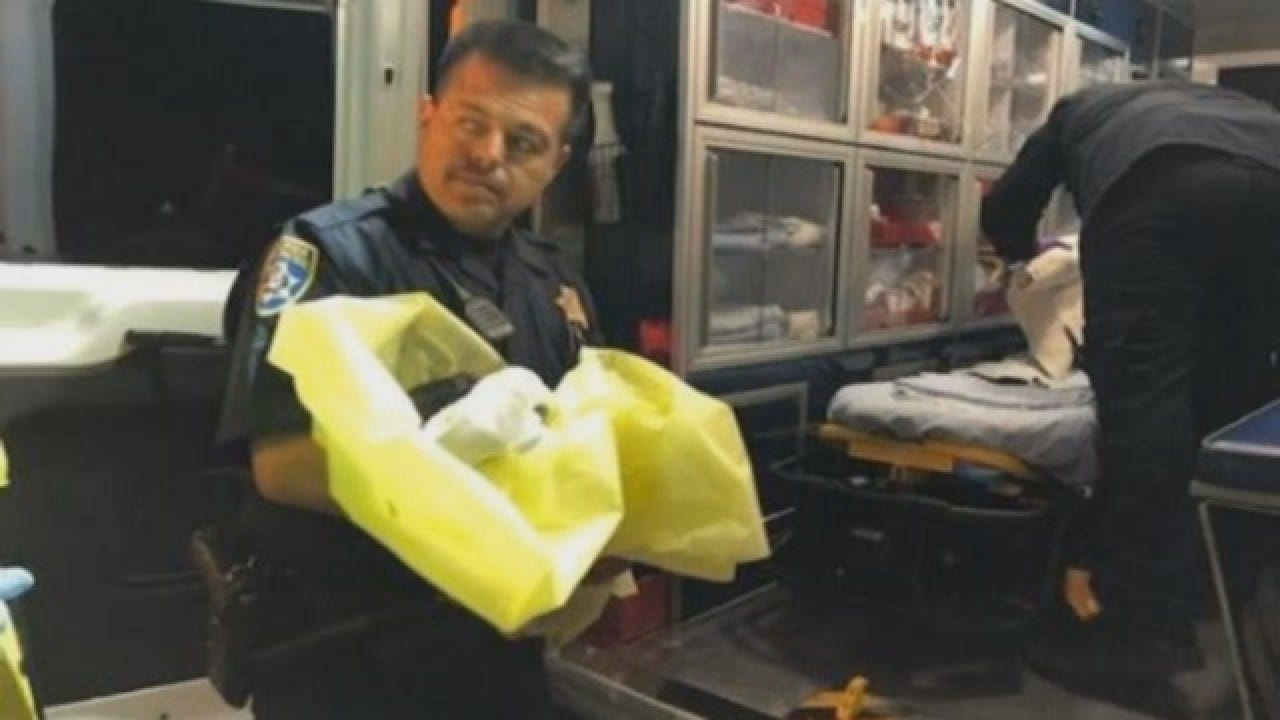 Newborn With Umbilical Cord Still Attached Found In Middle Of Road In Frigid Temperatures